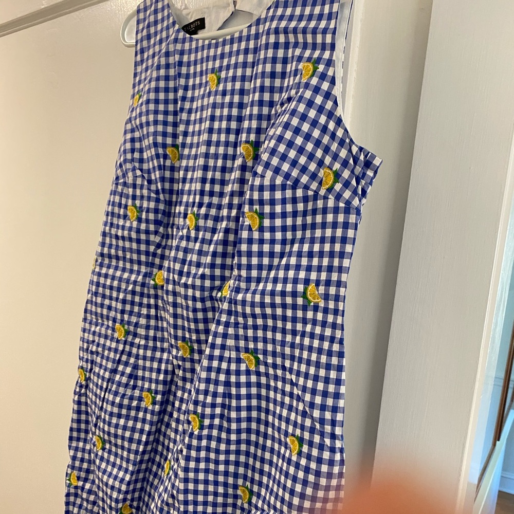 Talbots shift dress. Lightweight cotton